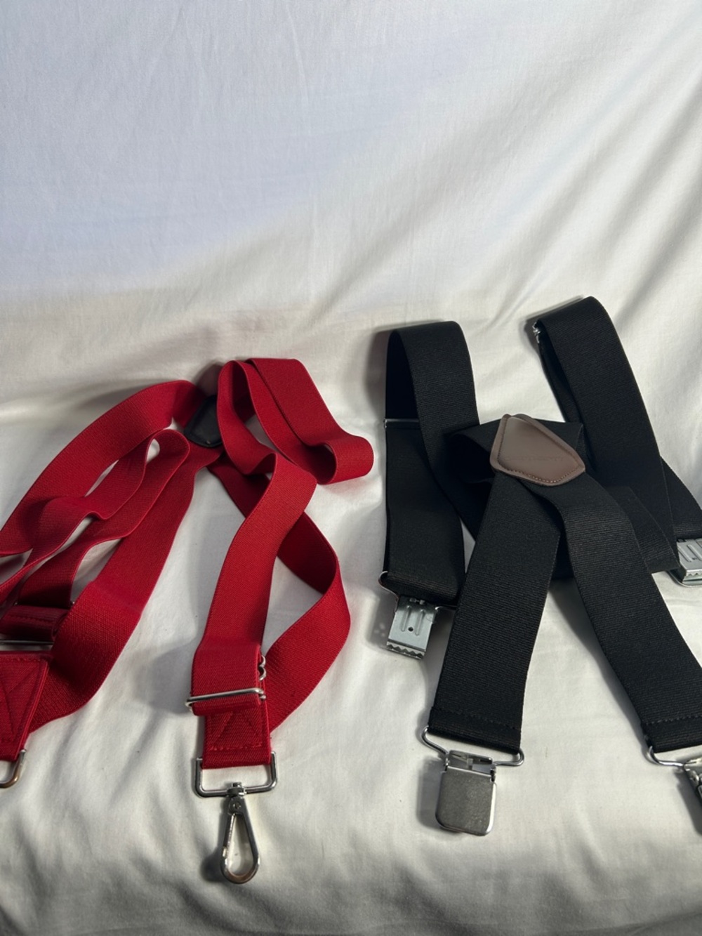 Carhartt Red and Black Work Suspenders